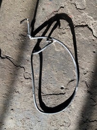 фото thumb №1, Alfa romeo giulia wąż шланг омивача лампа