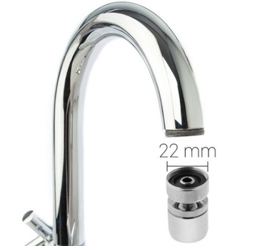 АЭРАТОРНАЯ РАКОВИНА PERLATOR m22 FATTER, ЧЕРНЫЙ РОЙ