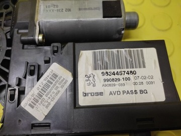 фото thumb №5, Peugeot 307 двигунчик скла правий перед 9634457480