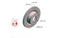 фото thumb №2, Диски тормозные 2szt bmw 1 f20 11- зад zimmermann