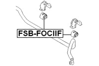 фото thumb №3, Febest fsb-fociif підвіска, стабілізатор