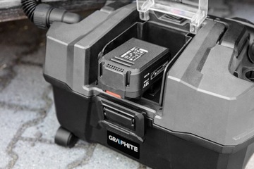 ODKURZACZ WARSZTATOWY AKUMULAT. 18V 10L GRAPHITE