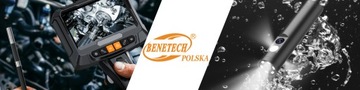 KAMERA INSPEKCYJNA Z RUCHOMA GŁOWICA ENDOSKOP IP67
