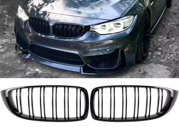 фото thumb №13, Решітки радіатора решітка радіатора бампера чорний блиск do bmw f32 f33 f36 2013-2018 ala m4