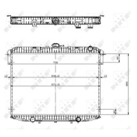 фото thumb №1, Радиатор wody ford maverick 93-96 2.4