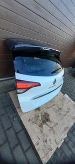 фото thumb №6, Крышка багажника задняя задняя багажника teqnc камера белый перламутр renault scenic iv