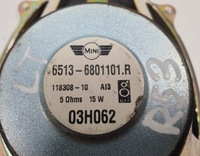 фото thumb №3, Динамик задняя задний mini cooper s r53 r50 6801101
