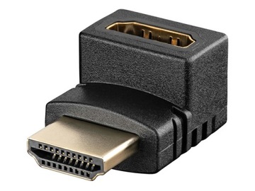 Угловой адаптер Разъем HDMI вверх-вниз 270 градусов UltraHD 4K/30 Гц