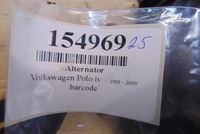 фото thumb №6, Volkswagen polo iv 1.4tdi генератор 0124310022