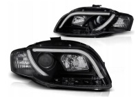 Ліхтарі  фари до audi a4 b7 od 2004 до 2008 roku led трубка  чорний Ціна, фото thumb