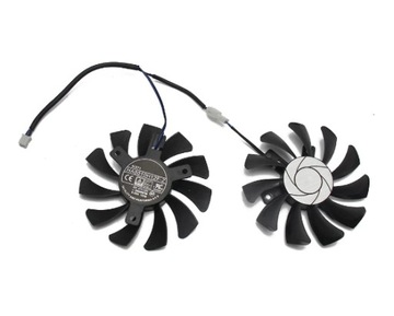 Вентиляторы для Msi GTX 1650 SUPER 1050 1050 Ti HA8010H12F 75 мм
