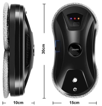 INTELIGENTY ROBOT DO MYCIA SZYB OKNA LUSTRA PODŁÓG