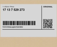 фото thumb №1, Бак расширительный жидкость охладитель. mini cabrio r52 r53