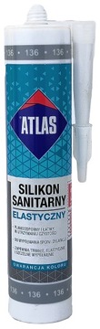 ATLAS серебряный силикон (136) 280мл