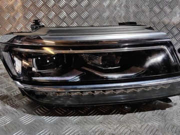 фото thumb №9, Лампа передняя левая перед левый vw tiguan 2 ii 5nb фара полный led 20r