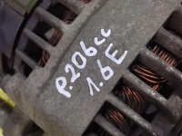 Peugeot 206 1.6 генератор 9641398480 с Разборки, фото thumb