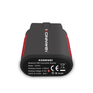Диагностический сканер сканера KONNWEI KDIAG OBD2
