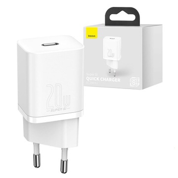 Зарядное устройство Baseus UNIVERSAL USB TYPE-C 3000mA 5V Белый