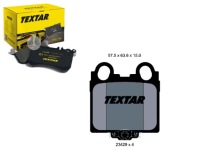 Textar тормозные колодки тормозные lexus задний gs/is Оригинал, фото thumb