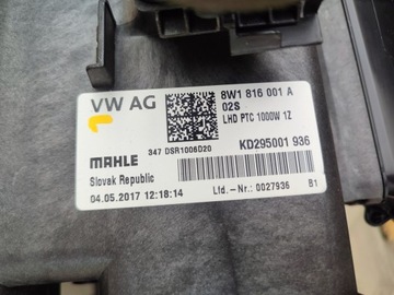 фото thumb №10, Обігрівач комплектна wentylotor європа audi a4 b9 8w