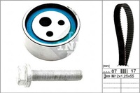 фото thumb №2, Комплект - набір ремінь розподільний вал ina 7701472675 770