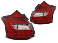 фото thumb №1, Ford focus 3 11-10.14 хэтчбек red white led bar