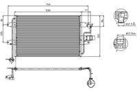 фото thumb №13, Конденсатор радиаторов кондиционера [nissens]