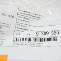 Bmw i3 i01 зовнішній верхній канал зливний води 64319309550 оригінальний Зі Шроту, фото thumb