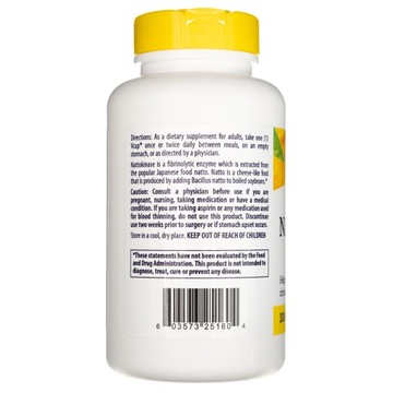 Healthy Origins Nattokinaza 2000 FUs 180 kapsułek