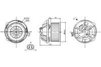 фото thumb №1, Nissens 87065 вентилятор внутрішній