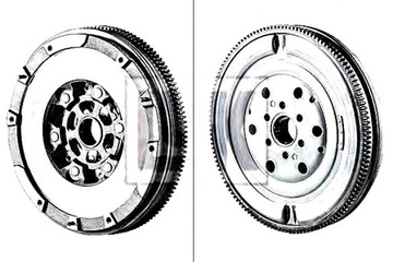 фото thumb №16, Колесо двухмассовый opel vectra c 2,2 16v luk 415023510