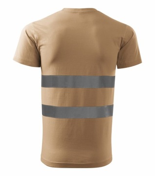 KOSZULKA Z ODBLASKAMI kol08 100% BAWEŁNA rozm.3XL