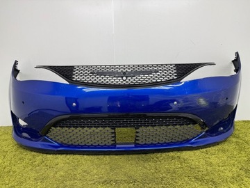 фото thumb №1, Бампер перед chrysler pacifica 2 ii 17- решітка радіатора галоген