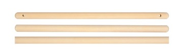 Kije kijek do makramy bukowy 22mm 60cm drewniany
