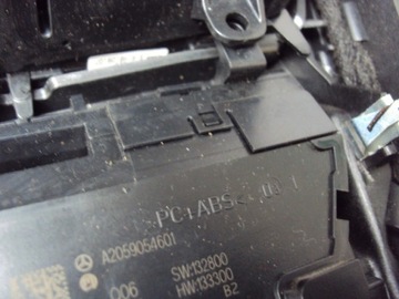 фото thumb №16, Панель радио кондиционера туннель mercedes w205