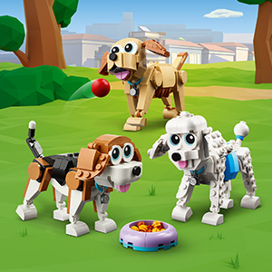 LEGO CREATOR 31137 БЛОКИ CUTE DOGS DOGS DOGS