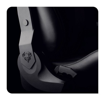 FOTEL DIABLO X-ONE HORN (XL) CZARNO-CZARNY