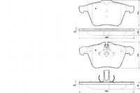фото thumb №1, A.b.s. тормозные колодки тормозные ford galaxy 2.2 tdci wa6