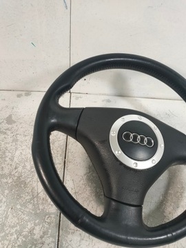 фото thumb №9, Руль кожа чёрная audi tt 8n 98-05 комплектная