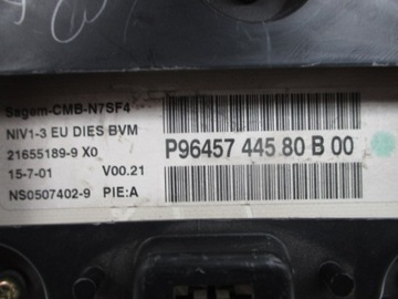 фото thumb №7, Citroen xsara рестайлинг 99-03 спидометр приборы 9645744580