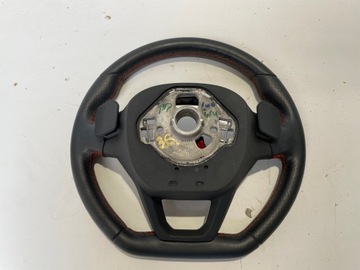 фото thumb №7, Руль лепестки красная nić seat leon iv fr