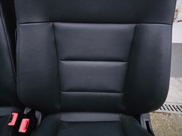 фото thumb №12, Сидіння шкіряні чорні kpl підігрів гарний mercedes e-klasa w212 sedan