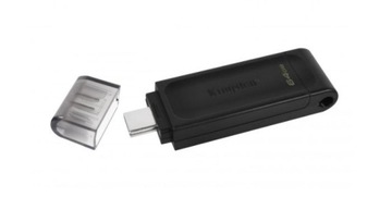 Флеш-накопитель KINGSTON 64 ГБ USB TYPE-C 3.2 / DT70