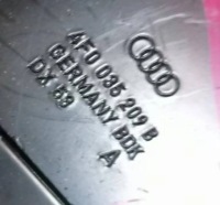 фото thumb №2, Audi a6 c6 - кронштейн рамка консолі 4f0035209b