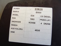 фото thumb №6, Bmw e34 капот lak. 453/5