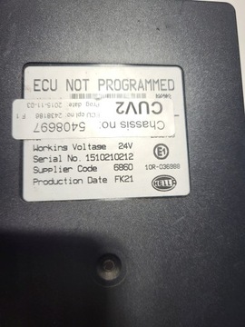 фото thumb №3, Комп'ютер модуль блок керування світла cuv2 scania r euro6 2438186