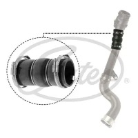 Шланг труба воздуха силиконовый 09-1299 gates Цена, фото thumb