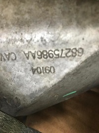 фото thumb №5, Dodge ram trx 6,2 hellcat кронштейн двигуна подушка