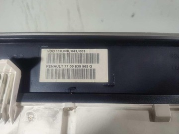 фото thumb №5, Спидометр renault safrane 7700839965g
