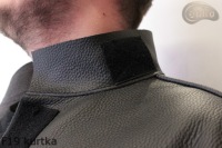 Кожаная куртка F19L/XL для сварщиков и слесарей, рабочая, на липучках, SAKO